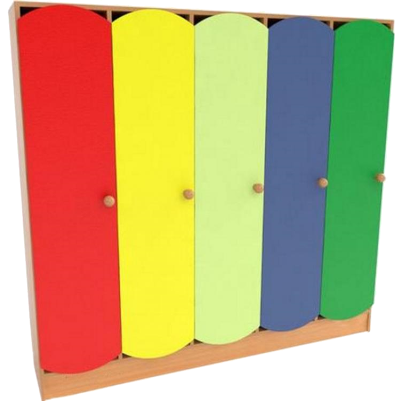 Шафа для роздягальні в дитячому садочку ХАТОР-М (29034) 5-секційна